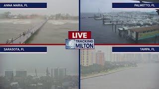 WATCH LIVE Florida weather cameras ahead of Hurricane Milton  FOX 5 News [upl. by Gnoc]