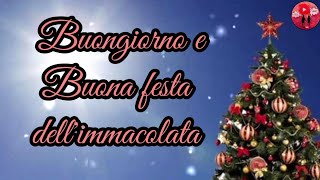 Buongiorno e buona festa dellimmacolata ♥️ [upl. by Oina]