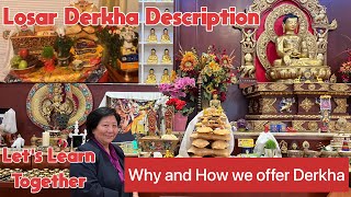 Losar’s Derkha Description  Why and How we offer Derkha  tibetan tibetanvlog losar gangtok [upl. by Miett]