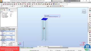 Dimensionnement de pieux forés en BA à laide de lextension REX PILE de robot structures partie II [upl. by Ydiarf711]