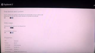 Windows 81 Metered connection Data usage option [upl. by Ryon]
