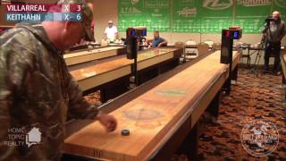 Texas Maze Shuffleboard David Keithahn vs Eddie Villarreal [upl. by Finley]