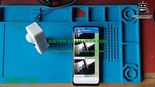 PROJECT 217  Prototype keamanan Kamar Kos Berbasis IOT Menggunakan PIR Dengan Telegram Notifikasi [upl. by Rogerson]