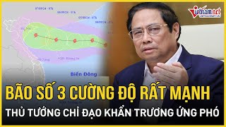 Bão Yagi cường độ rất mạnh Thủ tướng chỉ đạo khẩn trương ứng phó  Báo VietNamNet [upl. by Boylan901]