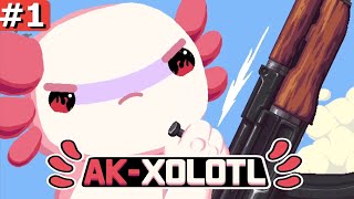 AKxolotl  Part 1 Unlocking Camp Upgrades Gameplay [upl. by Aleda]