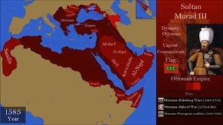 The History of Ottoman Empire  Every Year [upl. by Aynod880]