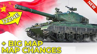 New WZ114 amp Map Changes to Erlenberg and Siegfried Line  World of Tanks WZ114 Preview [upl. by Jamilla]