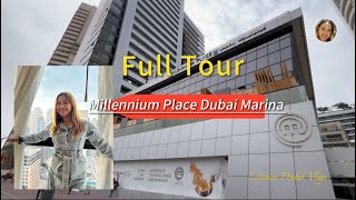 4K Millennium Place Dubai Marina Full Tour [upl. by Drislane]