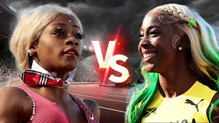 Shacarri Richardson vs Shelly Ann Fraser Pryce 100m Clash  2023 Track and Field [upl. by Guerin]