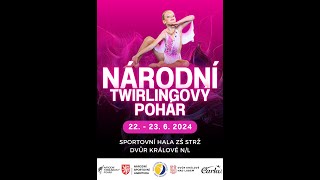 Národní twirlingový pohár 2024 [upl. by Leirvag]