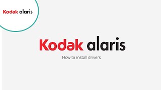 How to Install Drivers for Scanners from Kodak Alaris [upl. by Baryram]