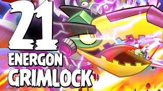 Angry Birds Transformers  Gameplay Walkthrough Part 21  Energon Grimlock Unlocked [upl. by Ecinaj]