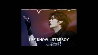 LEE KNOW MINHO  STARBOY AI COVER [upl. by Hackney]