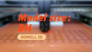 DOWELL 3D New DH8 3D Printer Large Size High Precision cheap price 3D Printer Machine [upl. by Niklaus]