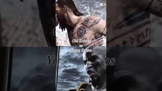 Old Kratos VS Young Kratos godofwar vs godofwar3 [upl. by Osbert]