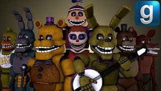 Gmod FNAF  Review  New Diner Animatronic Ragdolls [upl. by Richy]