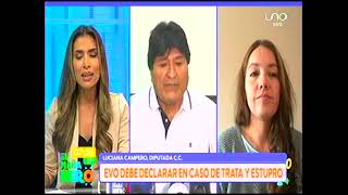 08102024 LUCIANA CAMPERO EVO DEBE DECLARAR POR EL CASO TRATA Y ESTUPRO UNO [upl. by Shapiro]