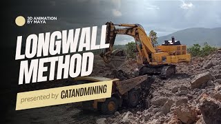 LONGWALL METHOD MINING video education [upl. by Ranjiv]