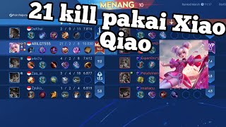 Main HOK 21 Kill pakai Xiao Qiao Sakit parah honorofkings honorofkingindonesia [upl. by Erhard]