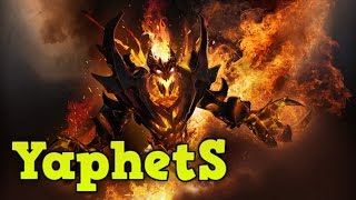 YaphetS Shadow Fiend  Commentary in Chinese Gosu Dota 1 [upl. by Baniez561]