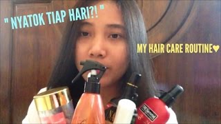 NYATOK TIAP HARI  HAIR CARE ROUTINE INDONESIA  ALDA CYRILLA [upl. by Cataldo]