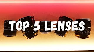 My Top 5 APSC Lenses 2024 Edition [upl. by Eignav]