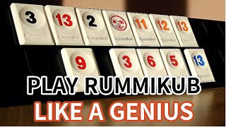 PLAY RUMMIKUB LIKE A GENIUS 101 [upl. by Caiaphas]