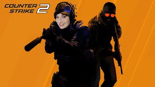 COUNTER STRIKE 2 OYNUYORUM   Alıştırma modu ama olsun   Queenzell ile oyun keyfisi [upl. by Marcella901]