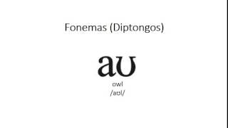 Fonemas en inglés Diptongos [upl. by Can]