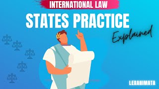 Customary Law State Practice Sources of International Law [upl. by Sunny]