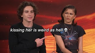 Timothée Chalamet being smooth and funny with women for 5 minutes straight  Part 2 [upl. by Lorri340]