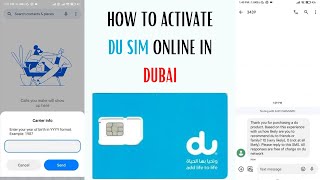 Get Free Sim at Dubai Airport  United Arab Emirates [upl. by Horsey]