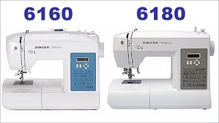 Singer 6180 Sewing Machine  Singer 6160 Sewing Machine Instructional DVD  Singer Brilliance [upl. by Jocelyne]