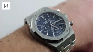 Audemars Piguet Royal Oak Chrono 26320ST Luxury Watch Review [upl. by Rex]