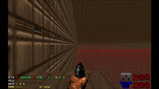 Doom 2 Experiencing Nirvana Level 17 UV Max in 650 Testing with GLBoom commentary [upl. by Marienthal]