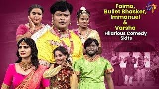 Faima Bullet Bhasker Immanuel amp Varsha Hilarious Comedy Skits  Extra Jabardasth  ETV Telugu [upl. by Yelserp]