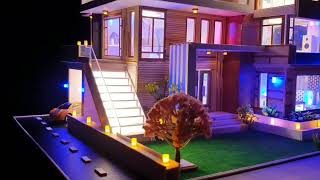 Mini HouseHow to DIY a Miniature Resort Model 26TamHandmade [upl. by Elson54]