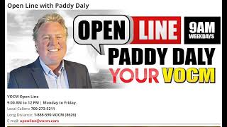 Paddy Daly VOCM Open Line July 31st 2024 Wind Energy Numbers Down 84 Charlie Voicing Concerns [upl. by Hilton]