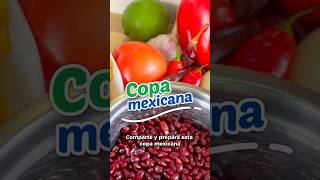 Aprende hacer esta deliciosa 🤤 Copa Mexicana 🇲🇽  recetasfaciles receta mexico texmex comida [upl. by Anirehtak800]