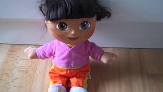 FisherPrice Dora the Explorer Talking Dora Surprise doll toy [upl. by Lajet254]