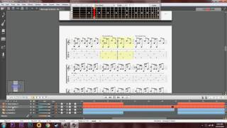 Message to Bears  Mountains Guitar Tutorial GP6 [upl. by Fernand622]