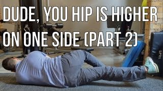 Uneven Hips and What To Do About It Lateral Pelvic Tilt  Part 2 [upl. by Aihsemot]