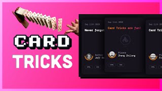 CSS Card Tricks [upl. by Rhoades958]