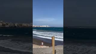 El Medano Surfer Strand Teneriffa tenerife surf kitesurfing atlantic canaryislands elmedano [upl. by Haggar]