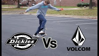 DICKIES VS VOLCOM PANTS [upl. by Penney742]