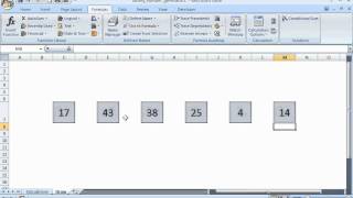 Create an Excel Lottery Number Generator [upl. by Jaynell]