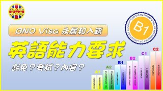 【BNO去英國】BNO Visa 永居和入籍 英語能力要求 ︳豁免？考試？內容？ [upl. by Mctyre]