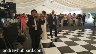 Copy of Andreas Andrew Hubbard Wedding Violinist George and Irenes Wedding [upl. by Wrand]