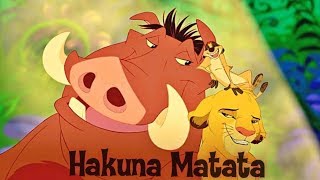 Hakuna Matata  Lyrics  Lion King  HD [upl. by Oni464]