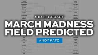 2022 NCAA tournament mens bracket predicted through Feb 14 [upl. by Malliw]